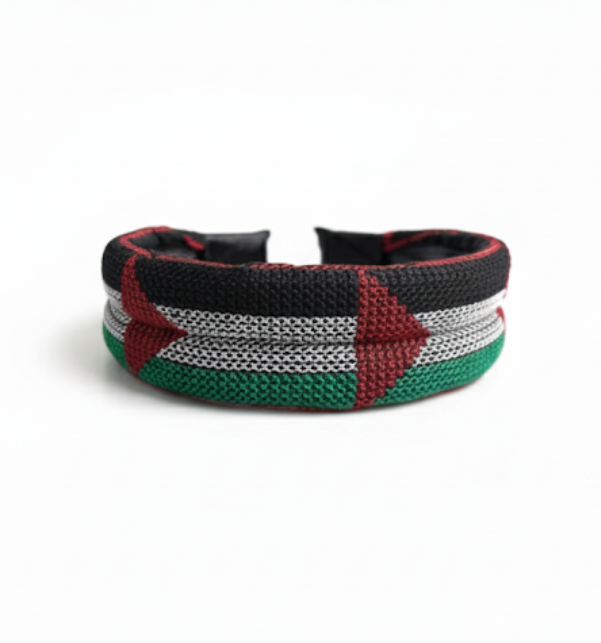 Palestinian Flag Woven Headband