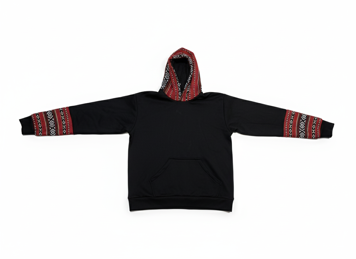 Zakhraf Pattern Hoodie
