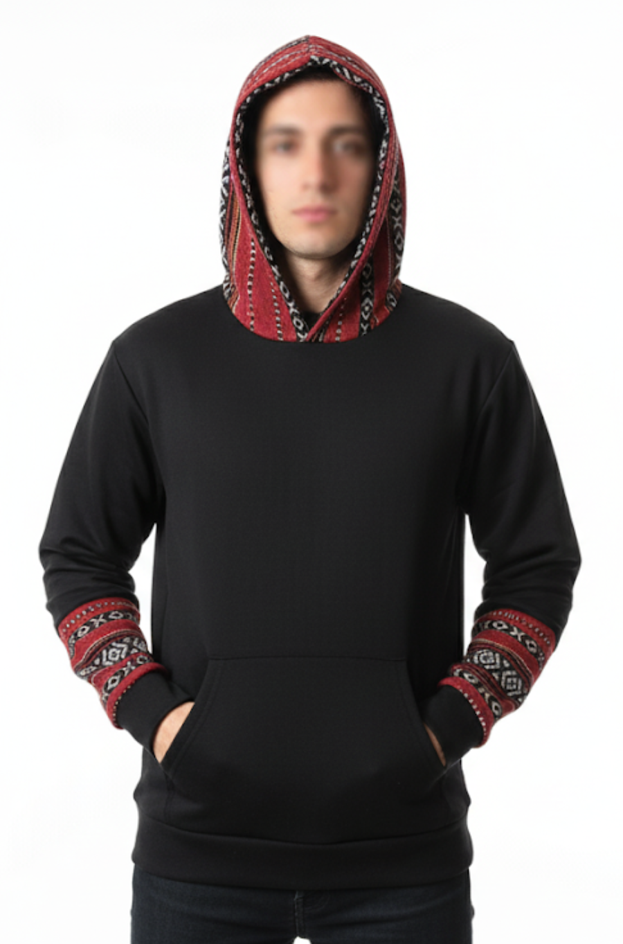 Zakhraf Pattern Hoodie