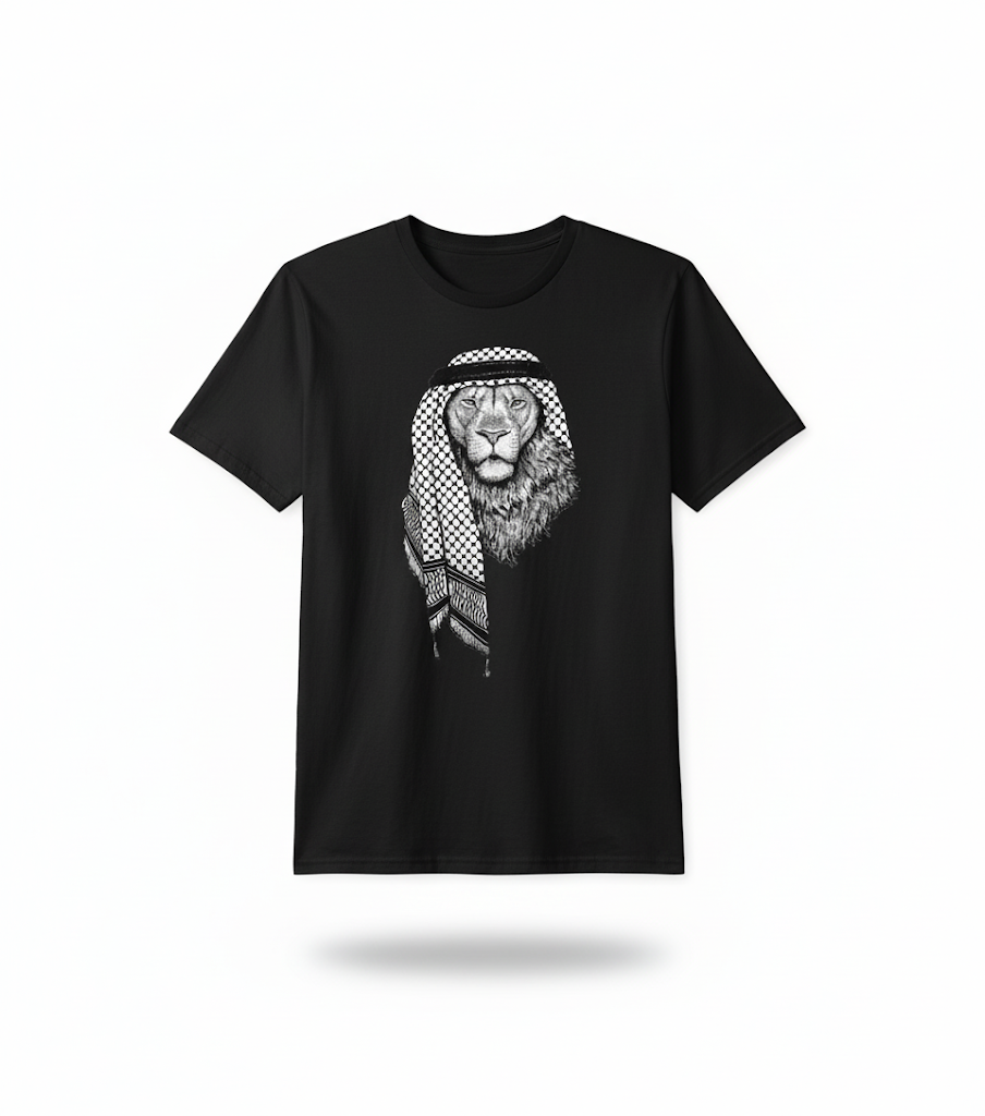 Black Lion Kuffyieh T-shirt