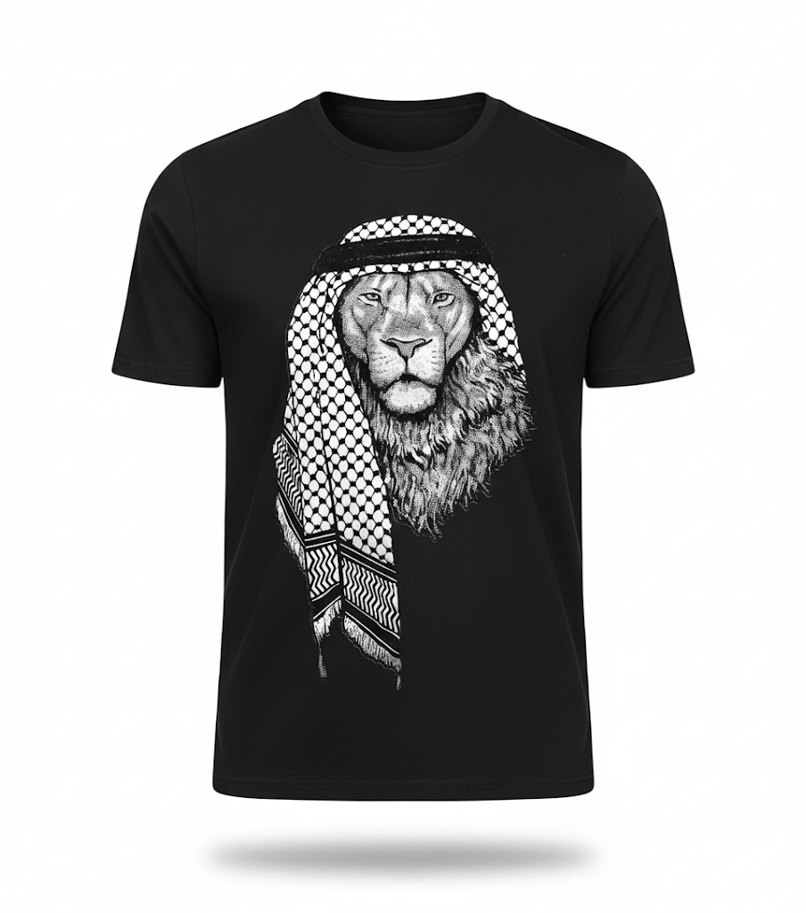 Black Lion Kuffyieh T-shirt