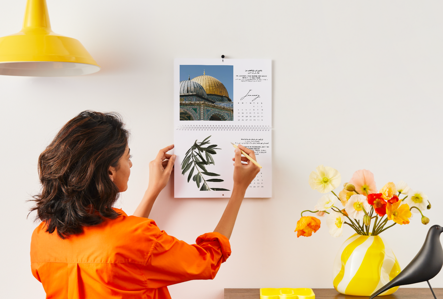 Palestinian Wisdom Taita Says 2026 Calendar