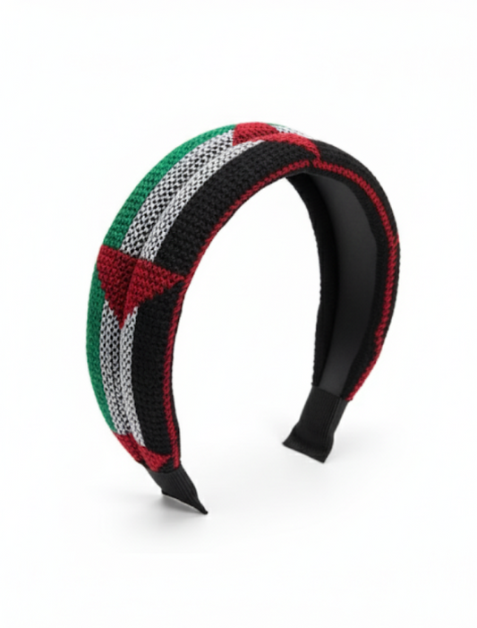 Palestinian Flag Woven Headband