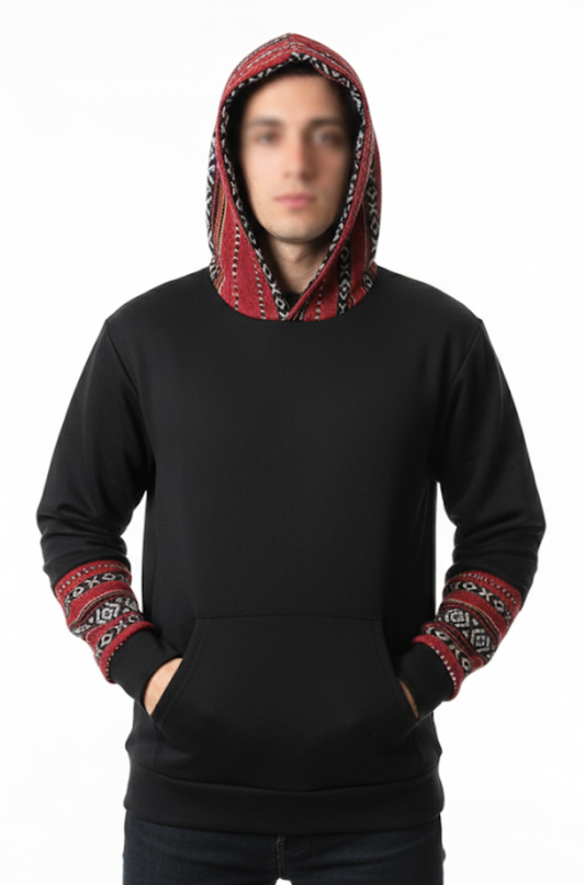 Zakhraf Pattern Hoodie